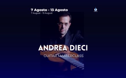 andrea dieci guitar masterclass at livorno music festival