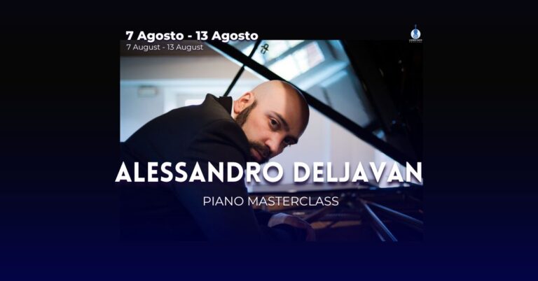 Alessandro Deljavan Masterclass pianoforte