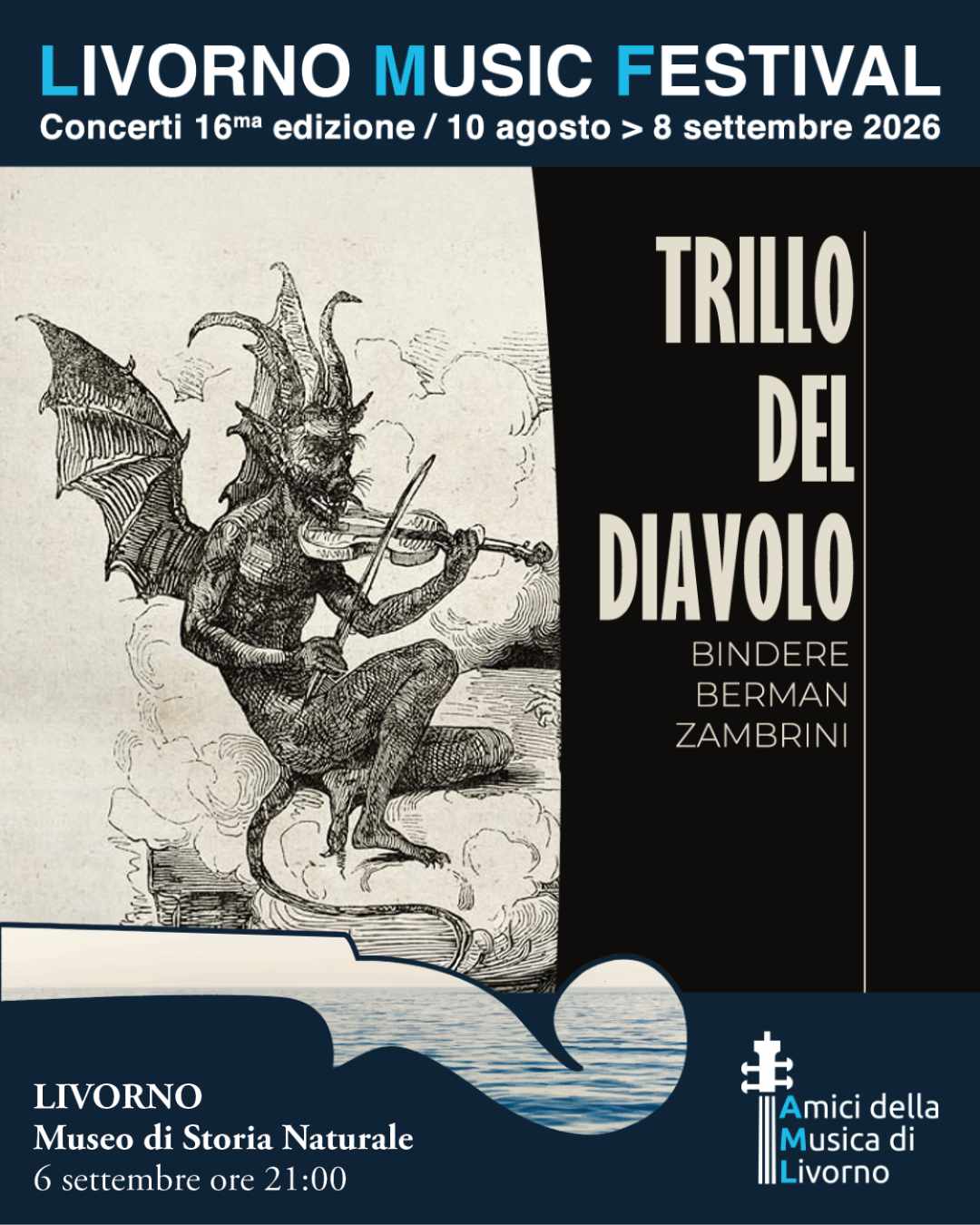 6 settembre 21.00 2026